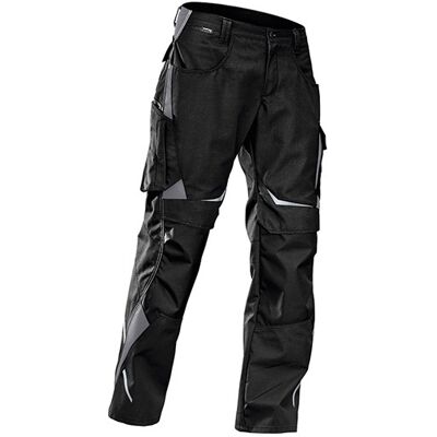 KUBLER Pantalón De Trabajo Negro/antracita ,gr.106 KUBLER Pantalón De Trabajo Negro/antracita ,gr.106