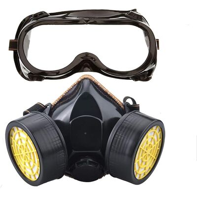 TREETALK Máscara Protectora, Máscara Antigás Con 2 Filtros De Carbón Activado, Calidad Profesional, Protección Contra Polvo, Pesticidas, Formaldehído Y Pintura. TREETALK Máscara Protectora, Máscara Antigás Con 2 Filtros De Carbón Activado, Calidad Profesional, Protección Contra Polvo, Pesticidas, Formaldehído Y Pintura.