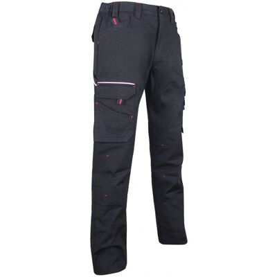 Pantalones De Trabajo Lma Canvas - Basalto Negro - S48 - 1425-48 Pantalones De Trabajo Lma Canvas - Basalto Negro - S48 - 1425-48