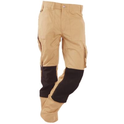 Rica Lewis - Pantalones De Trabajo Hombre - Talla 38 - Multibolsillos - Corte Recto - Beige - Mobilon Rica Lewis - Pantalones De Trabajo Hombre - Talla 38 - Multibolsillos - Corte Recto - Beige - Mobilon