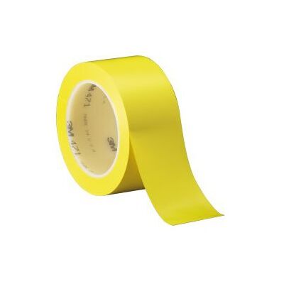 Cinta adhesiva PVC amarilla 3M 471F - Uso general Cinta adhesiva PVC amarilla 3M 471F - Uso general