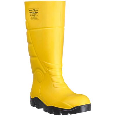 Portwest - Bota De Trabajo Flexible Wellington Pu S5 Ci Fo Fd95 39 Amarillo Portwest - Bota De Trabajo Flexible Wellington Pu S5 Ci Fo Fd95 39 Amarillo