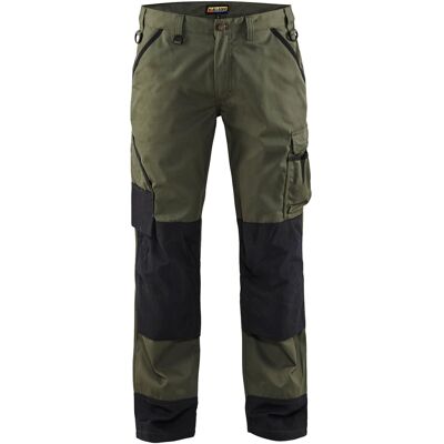 Paisajismo Pantalones - Blaklader - Verde Ejército / Negro S.46 145418354699-c52 Paisajismo Pantalones - Blaklader - Verde Ejército / Negro S.46 145418354699-c52