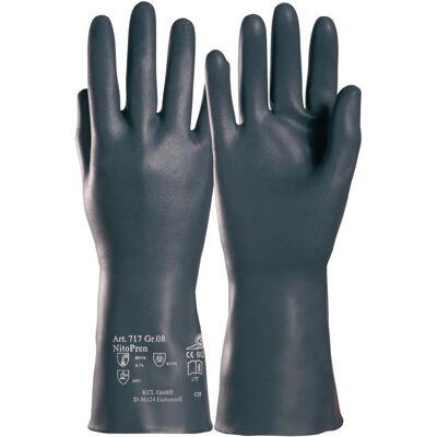 Honeywell - Guante Químico Nitopren 717 Talla 10 Gris Oscuro En 388.en 374 Psa Iii (por 10) Honeywell - Guante Químico Nitopren 717 Talla 10 Gris Oscuro En 388.en 374 Psa Iii (por 10)