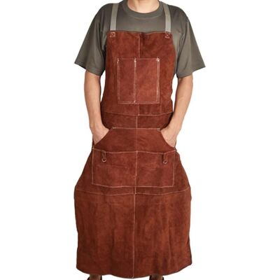 ROSEMARY Delantal De Cuero Para Soldar, Delantal De Taller Para Hombre, Duradero, Resistente Al Calor, Aislante, Protector, Para Carpintero Y Herrero. ROSEMARY Delantal De Cuero Para Soldar, Delantal De Taller Para Hombre, Duradero, Resistente Al Calor, Aislante, Protector, Para Carpintero Y Herrero.