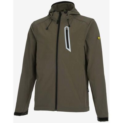 Diadora - Chaqueta Softshell Sail - Verde - Talla L - 702.159632 70226 Diadora - Chaqueta Softshell Sail - Verde - Talla L - 702.159632 70226