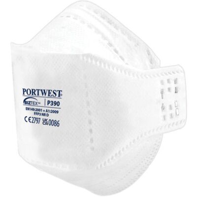 Portwest Mascarilla Eagle Dolomite Plegable, Ffp3 Blanco Portwest Mascarilla Eagle Dolomite Plegable, Ffp3 Blanco