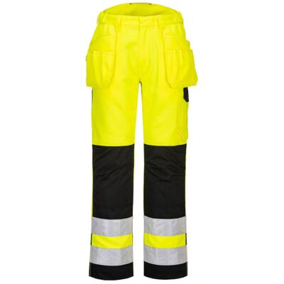Portwest Pantalones De Alta Visibilidad Holster Pw2 - Seguridad Y Comodidad / Amarillo Negro / 36 Portwest Pantalones De Alta Visibilidad Holster Pw2 - Seguridad Y Comodidad / Amarillo Negro / 36