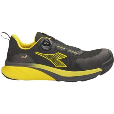 Calzado De Seguridad Diadora Vortex Da2 Boa Low S3s Sc Sr Hro Esd - 43 (eu) - Negro /amarillo Calzado De Seguridad Diadora Vortex Da2 Boa Low S3s Sc Sr Hro Esd - 43 (eu) - Negro /amarillo