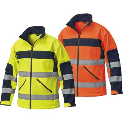 Siggi - Chaqueta De Alta Visibilidad Softshell 25gb0399 - Xxxl - Naranja Siggi - Chaqueta De Alta Visibilidad Softshell 25gb0399 - Xxxl - Naranja