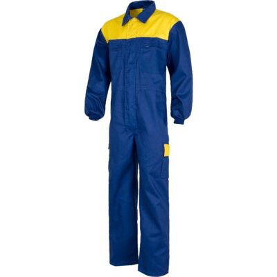 Buzo Básico De Trabajo Multibolsillos Combi Workteam C4502 52 Azulina+amarillo Buzo Básico De Trabajo Multibolsillos Combi Workteam C4502 52 Azulina+amarillo