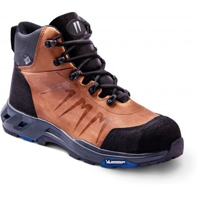 Gaston Mille - Zapato Top Addict Marrón Michelin S3 S.40 - Adhm340 Gaston Mille - Zapato Top Addict Marrón Michelin S3 S.40 - Adhm340