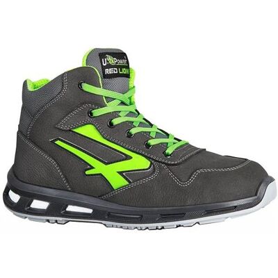 U-POWER Zapatos De Seguridad Altos Hummer Esd S3 Ci Src - Gris/verde 42 U-POWER Zapatos De Seguridad Altos Hummer Esd S3 Ci Src - Gris/verde 42