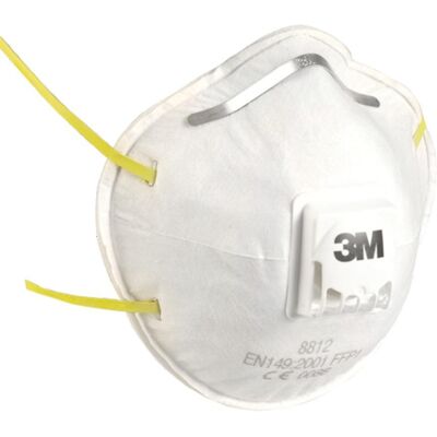 3m Serie 8000 Mascarilla De Protección Blanca Desechable 3m Serie 8000 Mascarilla De Protección Blanca Desechable