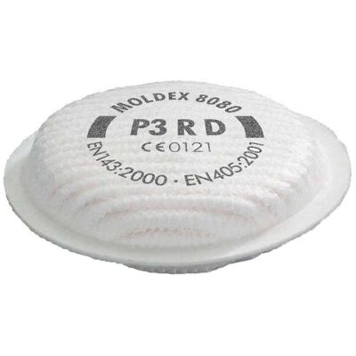 Moldex - Lansec Filtro De Particulas 8080 P3 R D Lansec Moldex - Lansec Filtro De Particulas 8080 P3 R D Lansec