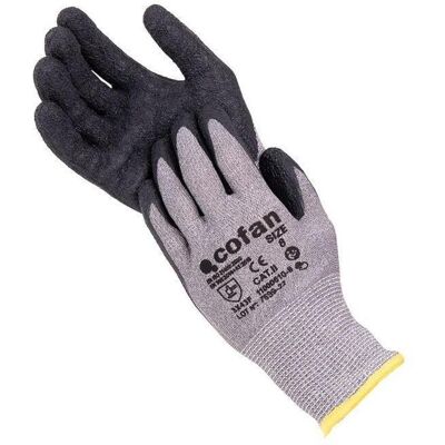 COFAN Pack 12 Unidades Guante Anticorte Hppe Impregnado De Látex Rugoso Talla 9 COFAN Pack 12 Unidades Guante Anticorte Hppe Impregnado De Látex Rugoso Talla 9