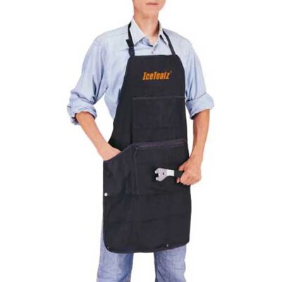 Delantal De Taller Icetoolz C155 Gran Bolsillo Doble Cremallera Delantal De Taller Icetoolz C155 Gran Bolsillo Doble Cremallera