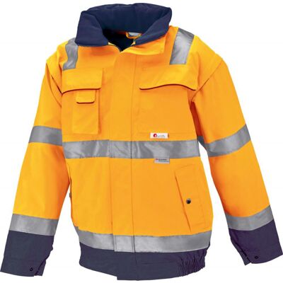 Fortis - Chaqueta De Alta Visibilidad Arthur Naranja / Marina Tamaño L Fortis - Chaqueta De Alta Visibilidad Arthur Naranja / Marina Tamaño L