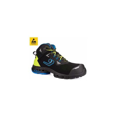 Base Protection - Base Boston B1712a S3s Esd Sc Lg Fo Sr Calzado De Seguridad Alto Vegano - 43 (eu) - Negro Base Protection - Base Boston B1712a S3s Esd Sc Lg Fo Sr Calzado De Seguridad Alto Vegano - 43 (eu) - Negro