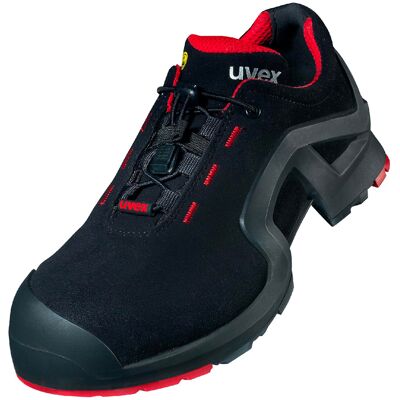 Zapatos De Trabajo Bajos Uvex 1 S3 Src Esd 85162 - 41 (eu) - Noir / Rouge Zapatos De Trabajo Bajos Uvex 1 S3 Src Esd 85162 - 41 (eu) - Noir / Rouge