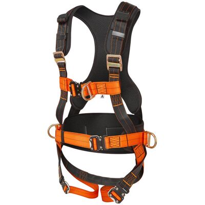Arnés Portwest Ultra De 3 Puntos Color: Negro/naranja Talla Xl/2x - Portwest Arnés Portwest Ultra De 3 Puntos Color: Negro/naranja Talla Xl/2x - Portwest