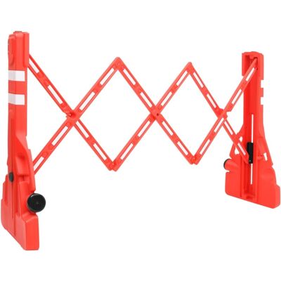 Barrera De Tráfico Plegable Roja 210x50x105 Cm Vidaxl Barrera De Tráfico Plegable Roja 210x50x105 Cm Vidaxl