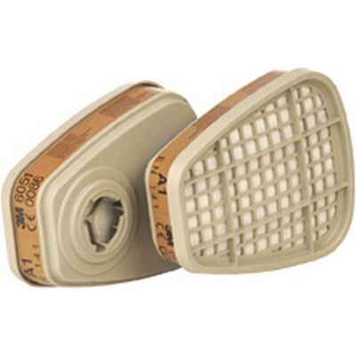 3M Filtros Contra Gas Y Vapors, Nivel De Protección : A1 (por 8) 3M Filtros Contra Gas Y Vapors, Nivel De Protección : A1 (por 8)