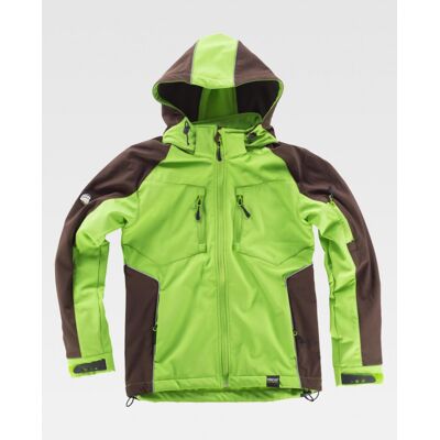 Chaqueta Cortavientos Con Vivos Reflectantes Workteam Future Wf1040 Xxl Verde Lima+marron Chaqueta Cortavientos Con Vivos Reflectantes Workteam Future Wf1040 Xxl Verde Lima+marron