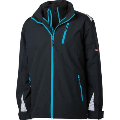 Fortis - Chaqueta De Trabajo 3 En 1 24, Negro/turquoise, Talla Xl Fortis - Chaqueta De Trabajo 3 En 1 24, Negro/turquoise, Talla Xl