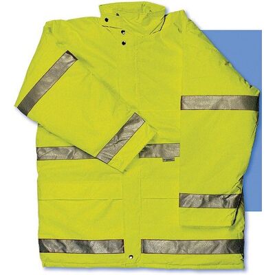 Hv703/xl Parka Basica Acolchada 100% Poliester Oxford/pu Con Bandas Reflectantes 3m. Juba Hv703/xl Parka Basica Acolchada 100% Poliester Oxford/pu Con Bandas Reflectantes 3m. Juba
