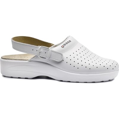 Base Protection - Base B551 Zueco Blanco Higiene Ob A E Src Talla Calzado Talla 38 Base Protection - Base B551 Zueco Blanco Higiene Ob A E Src Talla Calzado Talla 38