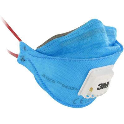 3m - Mascarilla Desechable Ffp3 Aura 9432+ 3m - Mascarilla Desechable Ffp3 Aura 9432+