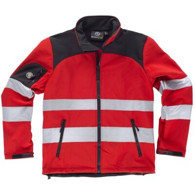Chaqueta Workshell Cortavientos Con Reflectantes Workteam Combi C2931 3xl Chaqueta Workshell Cortavientos Con Reflectantes Workteam Combi C2931 3xl