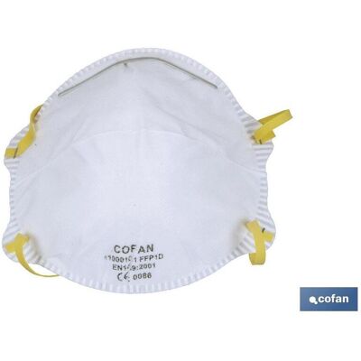 COFAN Mascarilla Sin Filtro Ffp1d (20 Unds) COFAN Mascarilla Sin Filtro Ffp1d (20 Unds)