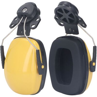 INEASICER Par De Orejeras Para Casco De Seguridad, Auriculares Con Cancelación De Ruido, Protección Auditiva Para Sitio De Construcción INEASICER Par De Orejeras Para Casco De Seguridad, Auriculares Con Cancelación De Ruido, Protección Auditiva Para Sitio De Construcción