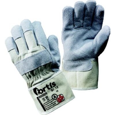 Fortis - Guantes De Cuero Vacuno Desdoblado -rigger- T10 (por 12) Fortis - Guantes De Cuero Vacuno Desdoblado -rigger- T10 (por 12)