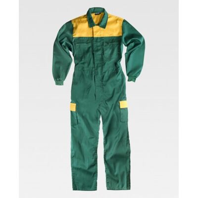Buzo Básico De Trabajo Multibolsillos Combi Workteam C4502 60 Verde+amarillo Buzo Básico De Trabajo Multibolsillos Combi Workteam C4502 60 Verde+amarillo