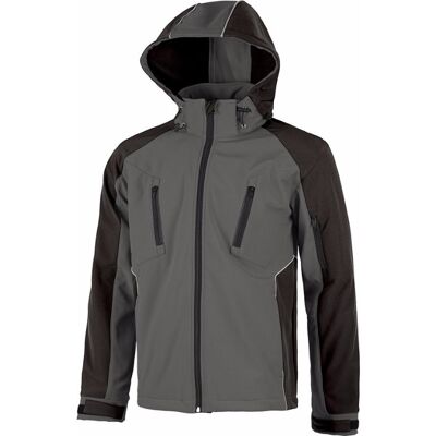 Chaqueta Cortavientos Con Vivos Reflectantes Workteam Future Wf1040 S Gris Oscuro+negro Chaqueta Cortavientos Con Vivos Reflectantes Workteam Future Wf1040 S Gris Oscuro+negro