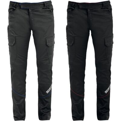 Pantalon Sparco Basic Tech Trouser Boston Negro 02400 Talla L Pantalon Sparco Basic Tech Trouser Boston Negro 02400 Talla L