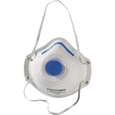 NORDWEST HANDEL AG Mascarilla De Protección Respiratoria Snake Ffp2/v/nr Con Válvula De Exhalación Tecwerk NORDWEST HANDEL AG Mascarilla De Protección Respiratoria Snake Ffp2/v/nr Con Válvula De Exhalación Tecwerk