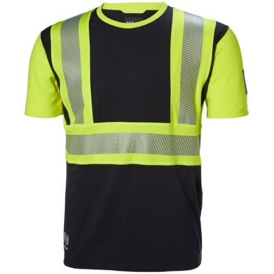 Camiseta De Alta Visibilidad Con Cintas Reflectantes Icu Helly Hansen Workwear S Amarillo Fluor Camiseta De Alta Visibilidad Con Cintas Reflectantes Icu Helly Hansen Workwear S Amarillo Fluor