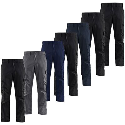 Blaklader 1444 Pantalones de trabajo elastico - hombres - Negro/gris oscuro - Pantalones de trabajo Blaklader 1444 Pantalones de trabajo elastico - hombres - Negro/gris oscuro - Pantalones de trabajo