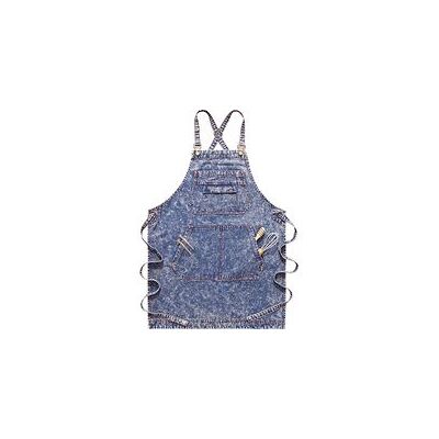 OEM Delantal De Trabajo De Mezclilla Para Exteriores Con Bolsillos, Tirantes Cruzados Y Diseño Ajustable, Ideal Para Restaurantes - Crezuo OEM Delantal De Trabajo De Mezclilla Para Exteriores Con Bolsillos, Tirantes Cruzados Y Diseño Ajustable, Ideal Para Restaurantes - Crezuo