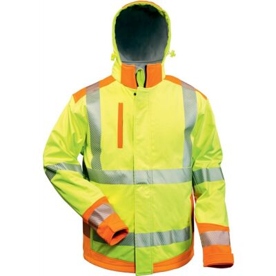 Elysee - Chaqueta Softshell De Alta Visibilidad Rickmer Talla 2xl,amarillo/naranja Elysee - Chaqueta Softshell De Alta Visibilidad Rickmer Talla 2xl,amarillo/naranja
