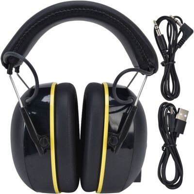 OEM Orejeras De Protección Auditiva De 5v/1a, Multifuncionales, Con Cancelación De Ruido, Para Jardinería, Color Negro. OEM Orejeras De Protección Auditiva De 5v/1a, Multifuncionales, Con Cancelación De Ruido, Para Jardinería, Color Negro.