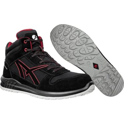 Albatros - Bota De Seguridad Clifton Mid Talla 40 Negro/rojo S3 En Iso 20345:2011 Cuero Albatros - Bota De Seguridad Clifton Mid Talla 40 Negro/rojo S3 En Iso 20345:2011 Cuero
