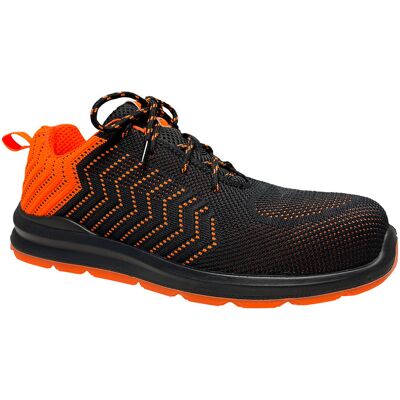 OEM Neri Safety Wave S1p Src Zapato De Seguridad Bajo De Tela Mesh Negro Naranja Talla 44 OEM Neri Safety Wave S1p Src Zapato De Seguridad Bajo De Tela Mesh Negro Naranja Talla 44