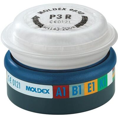 Moldex Filtros A1b1e1k1hgp3rd Para Serie 7000 + 9000 (por 6) Moldex Filtros A1b1e1k1hgp3rd Para Serie 7000 + 9000 (por 6)