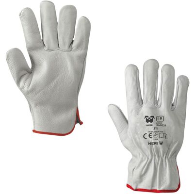 MARCA Neri Safety Guantes De Trabajo De Cuero Cf12 Pa Talla 9 MARCA Neri Safety Guantes De Trabajo De Cuero Cf12 Pa Talla 9