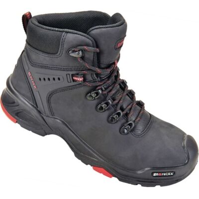Baak - Botas De Seguridad Brooklyn Talla 46 Cuero Negro / Rojo S3 Src Hro En20345 Baak - Botas De Seguridad Brooklyn Talla 46 Cuero Negro / Rojo S3 Src Hro En20345